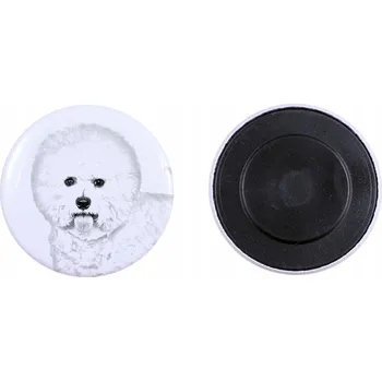 Obraz Bišonek, Tenerifský pes - magnet s psím mazlíčkem, výjimečně lehká, silná