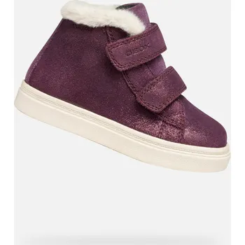 Dívčí obuv Geox Dívčí Dívky první kroky Geox Nashik WPF Fialová Fialová 24 (2902545)