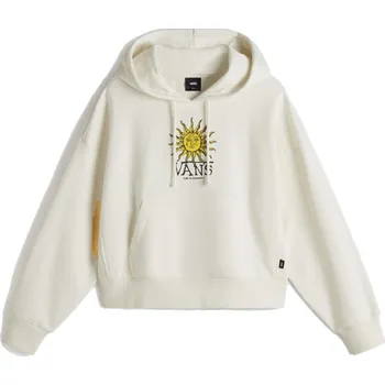 Dámská mikina mikina dámská VANS COSMIC RAY RETRO FIT PO MOUNTAIN ESSENTIALS marshmallow - S