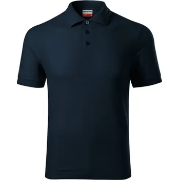 RIMECK Polokošile Reserve R22, krátký rukáv, pánská MAL-R220218 3XL Modrá námořní