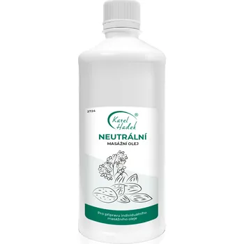 Masážní přípravek AKH Masážní olej NEUTRÁLNÍ 500 ml