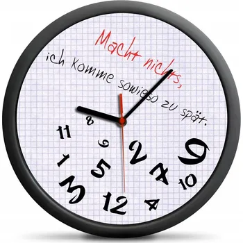 Hodiny Nástěnné hodiny Froster, vícebarevné, 31 cm