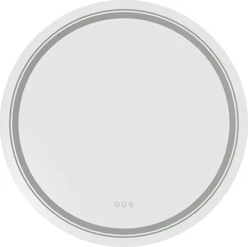 Zrcadlo Koupelnové zrcadlo DOVER 60 cm stříbrné