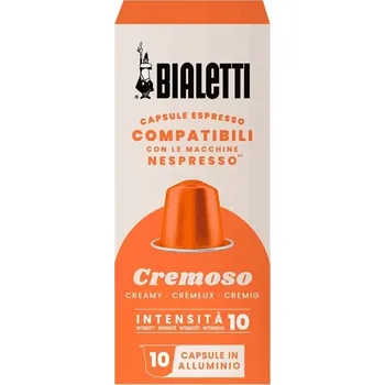 Bialetti Nespresso Cremoso 10 Kapslí