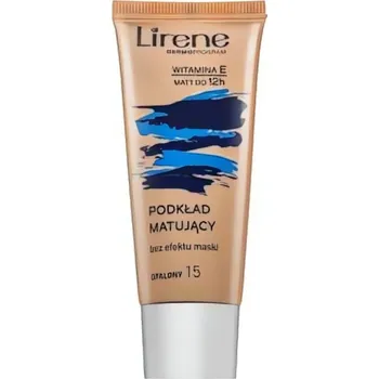 Přípravek na tvář Lirene Nature Matte Fluid 15 Tanned 30 ml