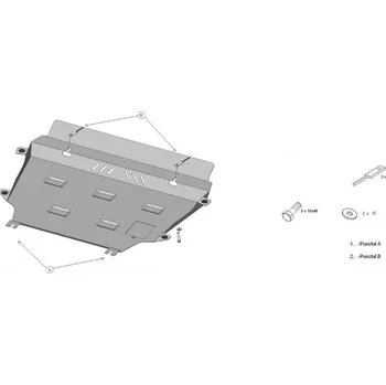Auto-moto Kryt pod motor TOYOTA RAV 4 IV (_A4_) - Plech - 8595698044099