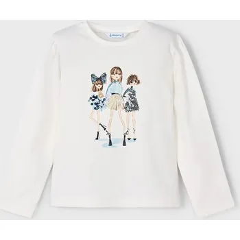 Pánské tričko Tričko s dlouhým rukávem Mayoral 4011.6L.Mini.9BYA modrá 55X, vel. 134