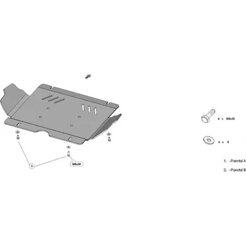 Auto-moto TOYOTA HILUX VIII Pickup (_N1_) Kryt pod motor - Plech -