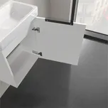 Villeroy & Boch Architectura skříňka pod umyvadlo 43x52x25,5 cm, 1x dvířka, přihrádka, panty vpravo, White Matt (B88401MS)