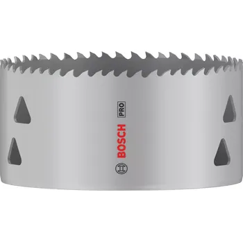 Pilová děrovka Vrtací korunka - děrovka na měkké dřevo, sádrokarton, plasty, kovové trubky a neželezné kovy Bosch PRO Multi Material - 102x44mm, 8% kobaltu, rychlořezná ocel, beznástrojový upínací systém Power Change Plus (2608901534)