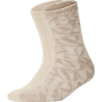 Dámské ponožky esmara® Dámské hebké ponožky, 2 páry (béžová, 35-38)