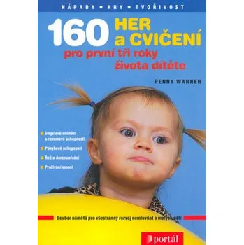 Populárně naučná literatura pro dospělé 160 her a cvičení pro první tři roky života dítěte - Penny Warner