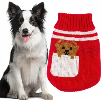 Obleček pro psa Obleček pro psa SVETR L 35cm zimní oblečení TEPLÝ MĚKKÝ SVETR ROLÁK