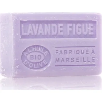 Mýdlo BIO mýdlo z Marseille Levandule a Fíky 125g Label Provence