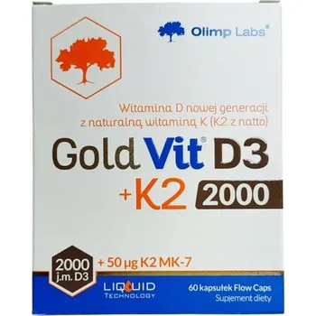 Doplněk stravy Olimp Nutrition Gold Vit D3+K2 kapsle 60 ks