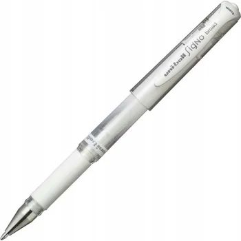 Gelová propiska bílé Uni-Ball gelová propiska, rýsovací pera