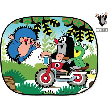 Hračka Wiky Stínítko do auta 2 x Krtek