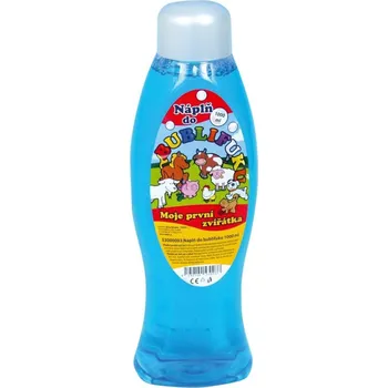 Bublifuk Teddies Náplň do bublifuku 1 litr Moje první zvířátka MPZ