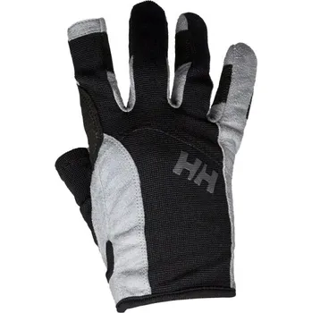 Rukavice Jachtařské rukavice Helly Hansen SAILING GLOVE LONG L Černá, Bílá