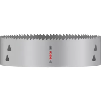 Pilová děrovka Vrtací korunka - děrovka na měkké dřevo, sádrokarton, plasty, kovové trubky a neželezné kovy Bosch PRO Multi Material - 177x44mm, 8% kobaltu, rychlořezná ocel, beznástrojový upínací systém Power Change Plus (2608901546)