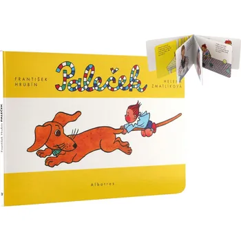 interaktivní kniha Albatros Knížka Paleček 24x16cm CZ text 24m+