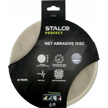 Brusný kotouč BRUSNÝ SÍŤOVÝ KOTOUČ 125MM ZR. 320 STALCO PRO BROUŠENÍ NA SUCHÝ ZIP - 5 KUSŮ