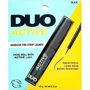 Umělé řasy Ardell Duo Active Adhesive For Strip Lashes Black 4,6 g