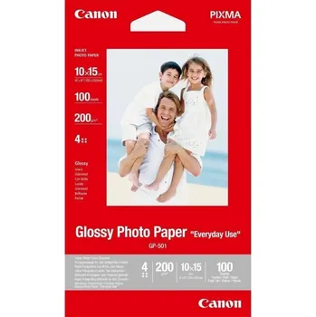 Fotopapír Fotografický papír Canon GP-501 10x15 cm, 200 g/m², 100 listů, lesklý