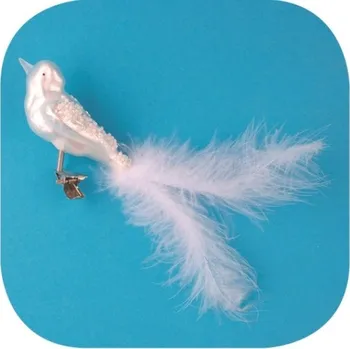 Vánoční ozdoba Anděl Přerov 3673 16 cm bílý