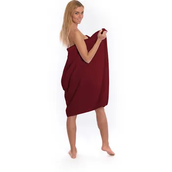 Dámský saunový ručník Bordeaux