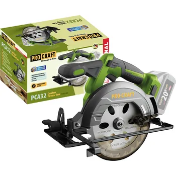 Okružní pila Aku kotoučová pila Procraft PCA32bb (bez baterie a nabíječky) | PCA32-BB
