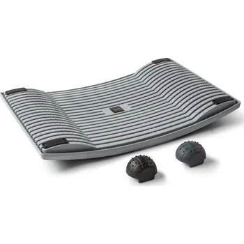 Podložka pod nohu Gymba Greige balanční podložka pod nohy k výškově stavitelnému stolu