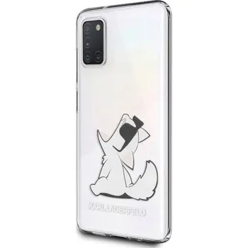 Pouzdro na mobilní telefon Flipové pouzdro Karl Lagerfeld pro Samsung Galaxy A31, černé