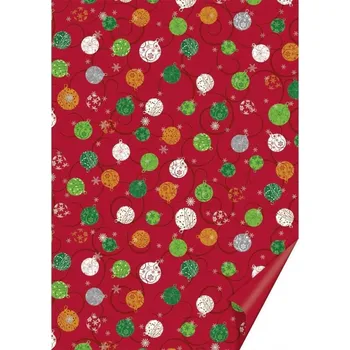 Fotokarton A4 300 g/m2 - Ozdoby červený