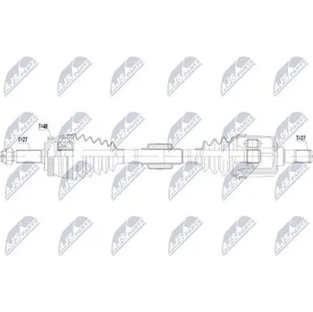 Hnací hřídel - poloosa NTY NPW-HY-649