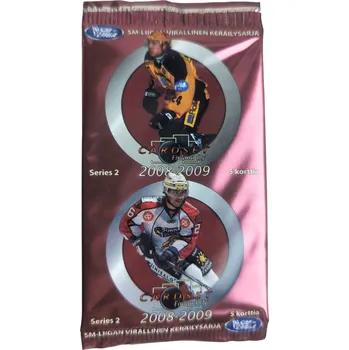 Sběratelská karetní hra 2008-09 Cardset SM-Liiga Series 2 Balíček