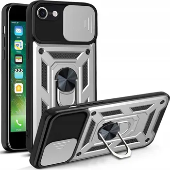 Pouzdro na mobilní telefon Zadní Kryt Spacecase pro Apple iPhone 7, iPhone 8, iPhone SE (2020), iPhone SE (2022) stříbrný