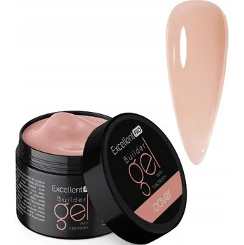 Lak na nehty Excellent PRO jednofázový gel na nehty LED/UV béžový obal 50 g