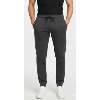 PÁNSKÉ TEPLÁKY - JX8030 ŠEDÉ bavlna pohodlné joggery velké velikosti