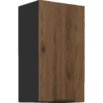 Kuchyňská linka Nábytek PEGAS s.r.o. Horní skřínka MONZA - 40 G-72 1F, Černá mat/Ořech