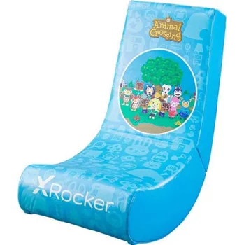 Herní židle XRocker Nintendo herní židle Animal Crossing, modré