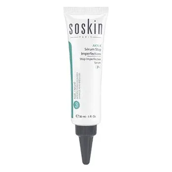 Léčba akné Soskin Paris Stop Imperfection Serum - Pleťové sérum proti akné 15 ml