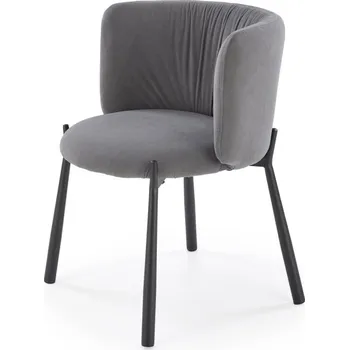 Jídelní židle Čalouněná jídelní židle SINNIE šedá