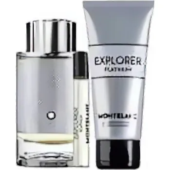 Parfém Mont Blanc Explorer Platinum SET M 100 ml Set I.