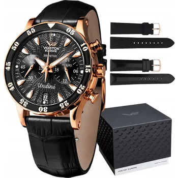 Hodinky Dámské hodinky Vostok Europe VK64-515B568 černé