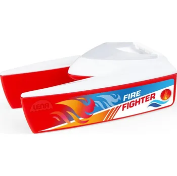loď a ponorka Lena Boaties loď hasiči plast 17cm v sáčku 24m+