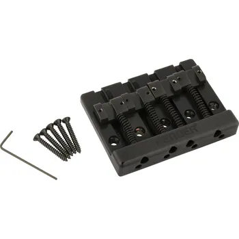 Hudební nástroj Fender HiMass Bass Bridge Zinc Saddles Black + prodloužená záruka 3 roky