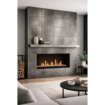 Dlažba Dekorativní obklady - Nerezová Ocel kartáčovaná - Inox - Do kuchyně a koupelny