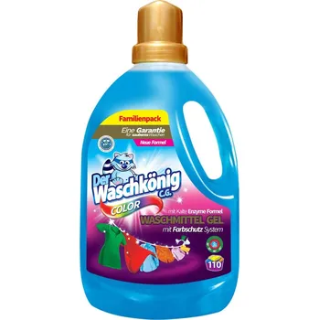 Prací prostředek Německý Der Waschkonig barevný prací Gel 3,3 l na 110 praní