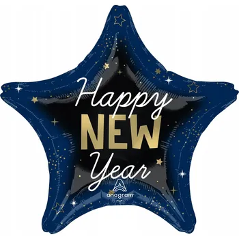 Balónek Fóliový balónek Šťastný Nový Rok Silvestr